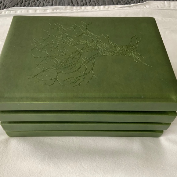 Bare Tree Embossed Journal, Vegan Leather. - Picture 2 of 6